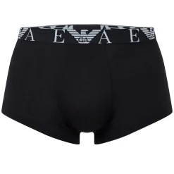 Underwear And Socks*Emporio Armani EA7 3 Pack Monogram Logo Trunks in Red