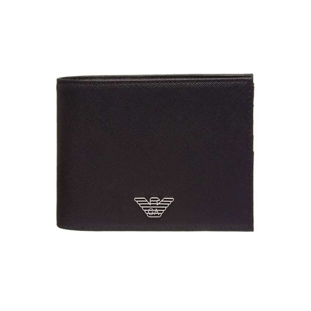 Wallets*Emporio Armani EA7 Billfold Wallet in Black