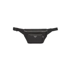 Bags*Emporio Armani EA7 Business Regenerated Bum Bag in Black