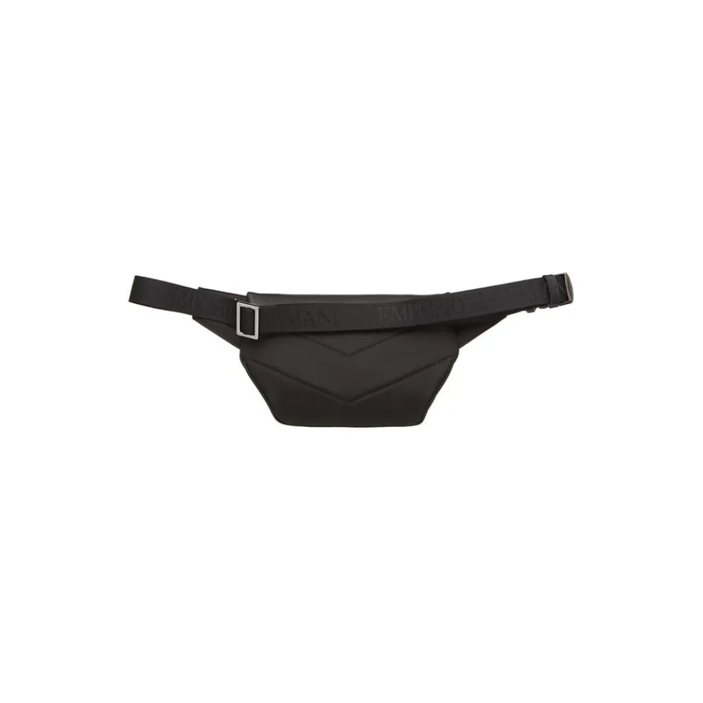 Bags*Emporio Armani EA7 Business Regenerated Bum Bag in Black