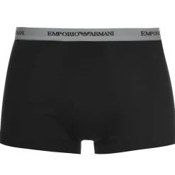 Underwear And Socks*Emporio Armani EA7 Core 3 Pack Boxer Shorts in Black