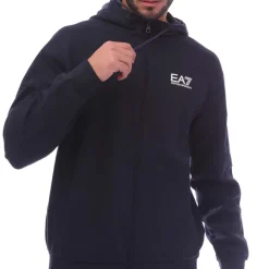 Tracksuits*Emporio Armani EA7 Cotton Blend Visibility Tracksuit in Navy