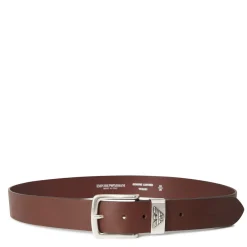Belts*Emporio Armani EA7 Eagle Belt in Brown