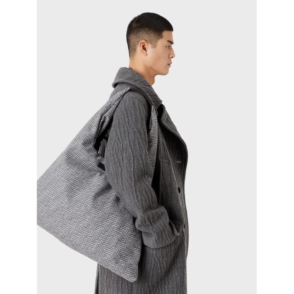 Bags*Emporio Armani EA7 Emporio Backpack Bag in Grey