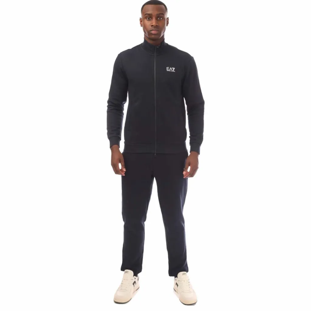 Tracksuits*Emporio Armani EA7 Full-Zip Tracksuit in Navy