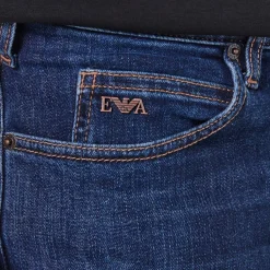 Jeans*Emporio Armani EA7 J21 Regular Fit Jeans in Blue