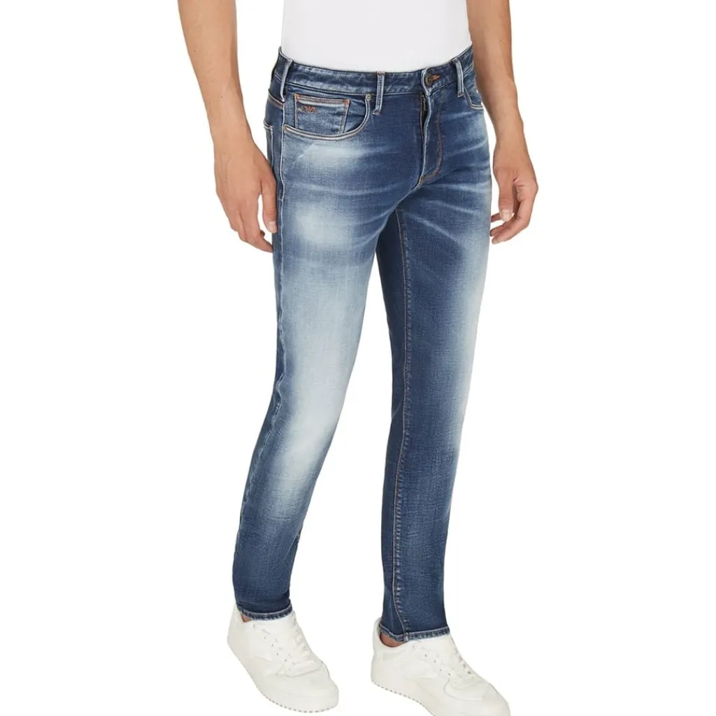 Jeans*Emporio Armani EA7 J06 Slim Jeans in Blue