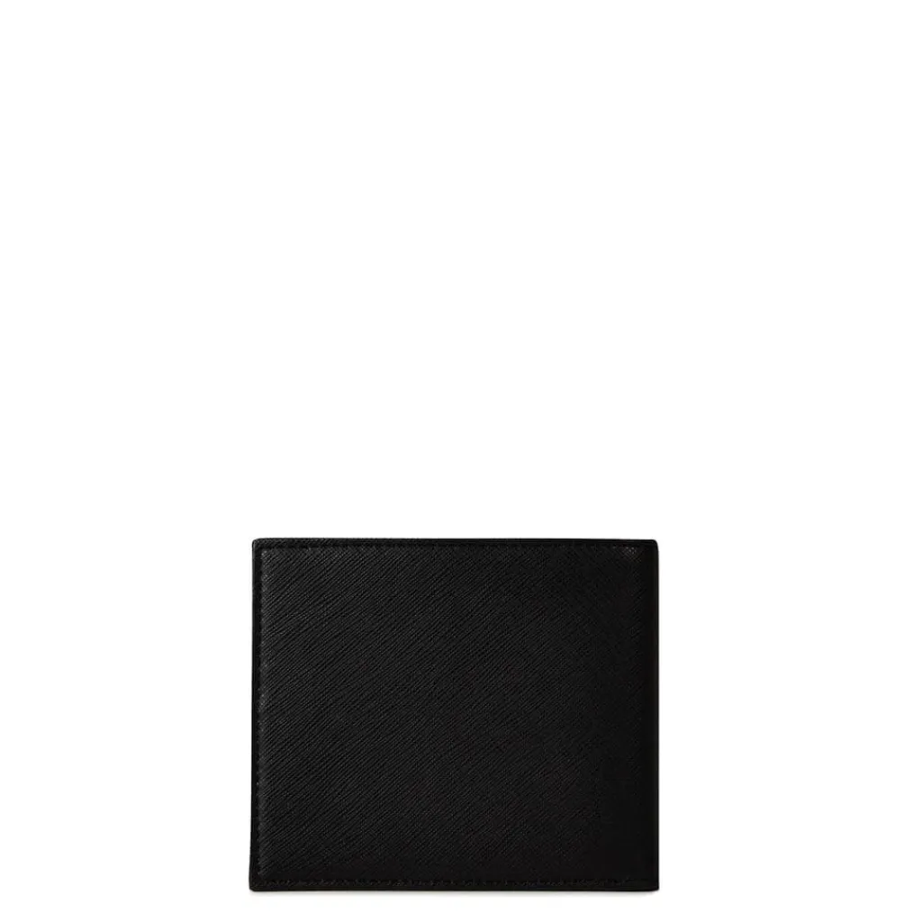 Wallets*Emporio Armani EA7 Logo Badge Cardholder in Black