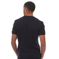 T-Shirts And Vests*Emporio Armani EA7 Logo Series Cotton-Jersey T-Shirt in Navy