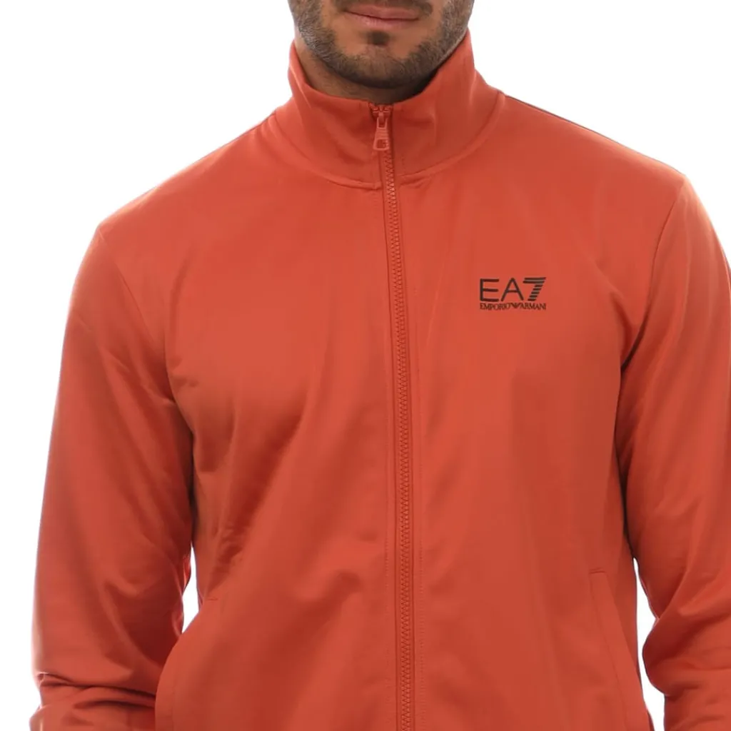 Tracksuits*Emporio Armani EA7 Logo Tracksuit in Orange