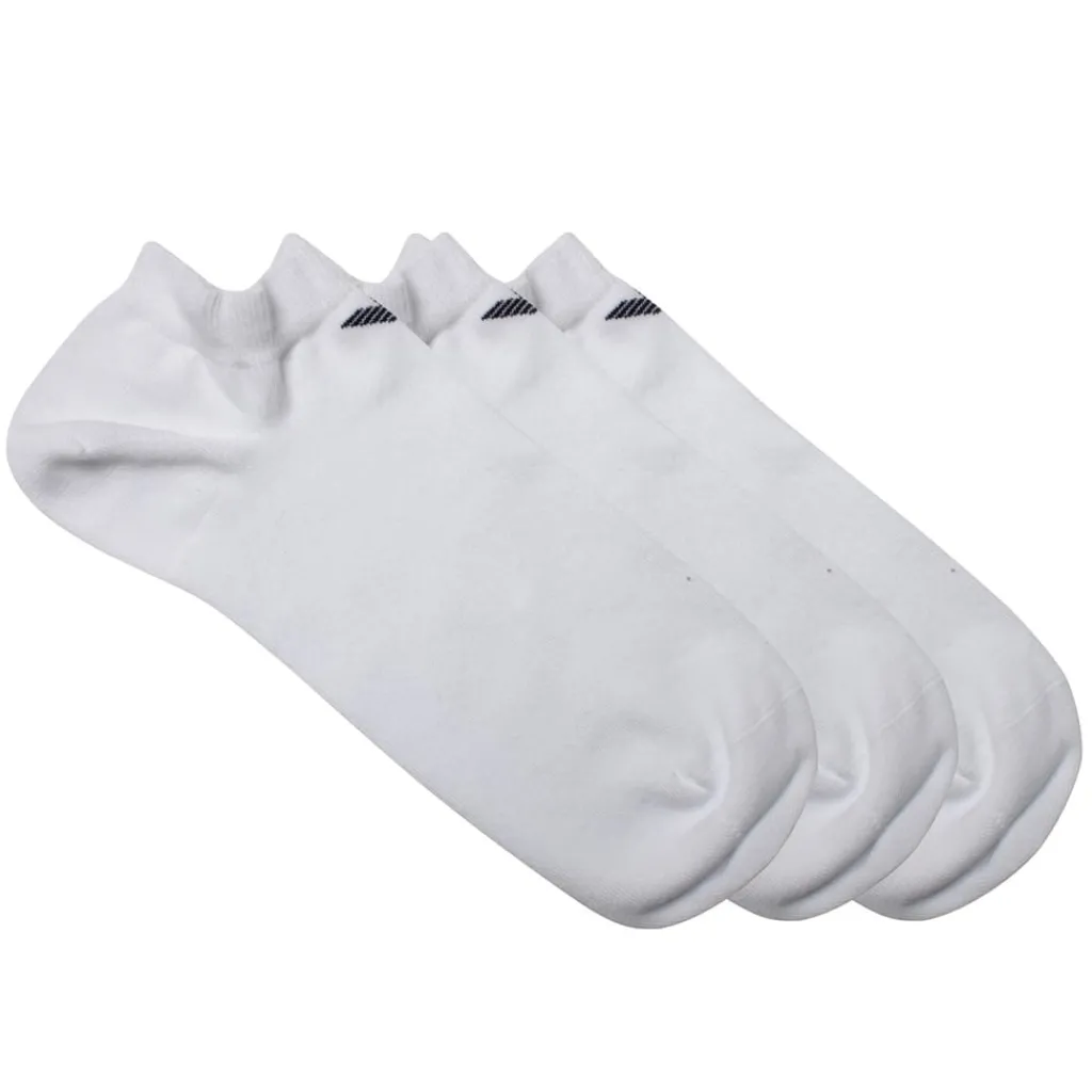 Underwear And Socks*Emporio Armani EA7 Pack Trainer Socks in White