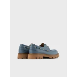 Shoes*Emporio Armani EA7 Vchett Boat Shoes in Blue