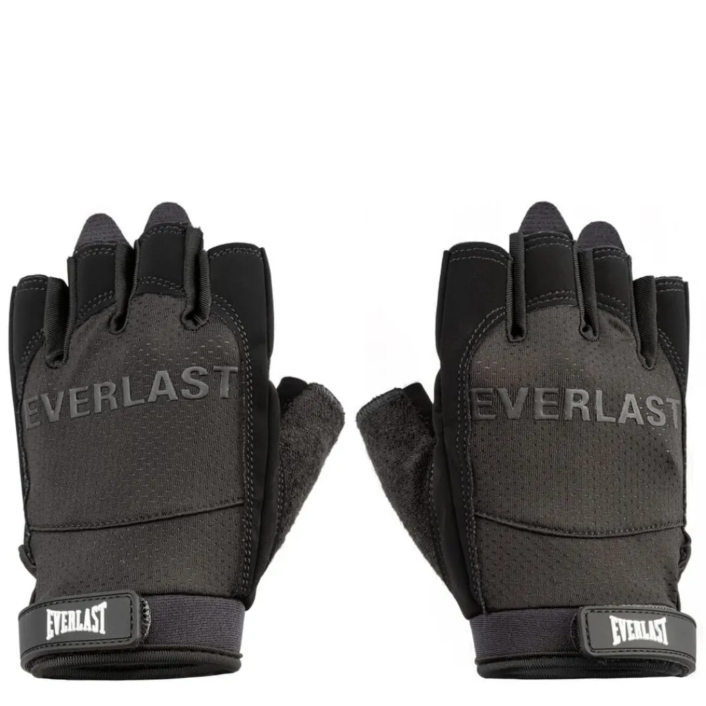 Gloves-Scarves-Umbrellas*Everlast Fitness Gloves in Black