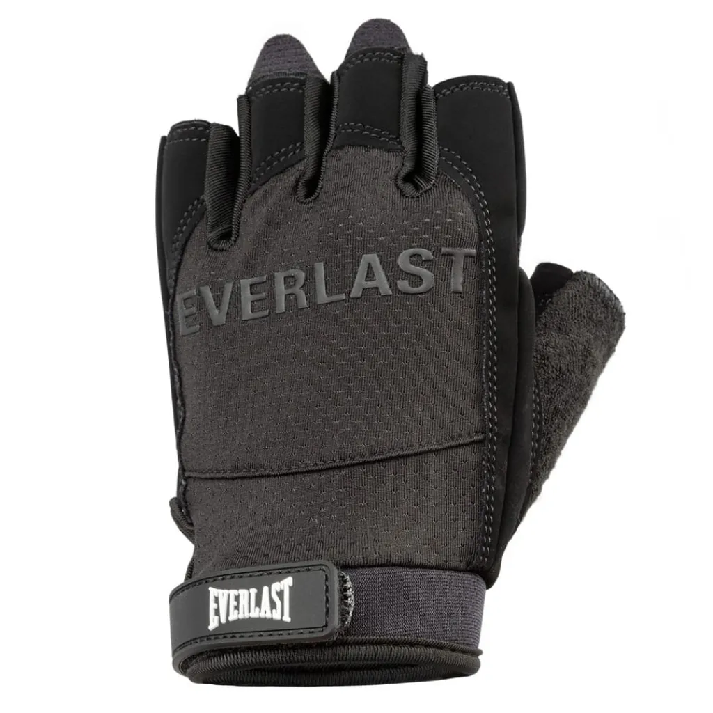 Gloves-Scarves-Umbrellas*Everlast Fitness Gloves in Black