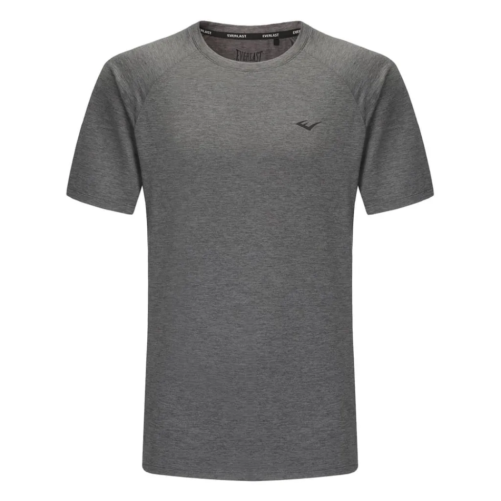 Fitness And Gymwear|Fitness And Gym Tops*Everlast Flex Crew Neck Regular Fit T-Shirt in Grey
