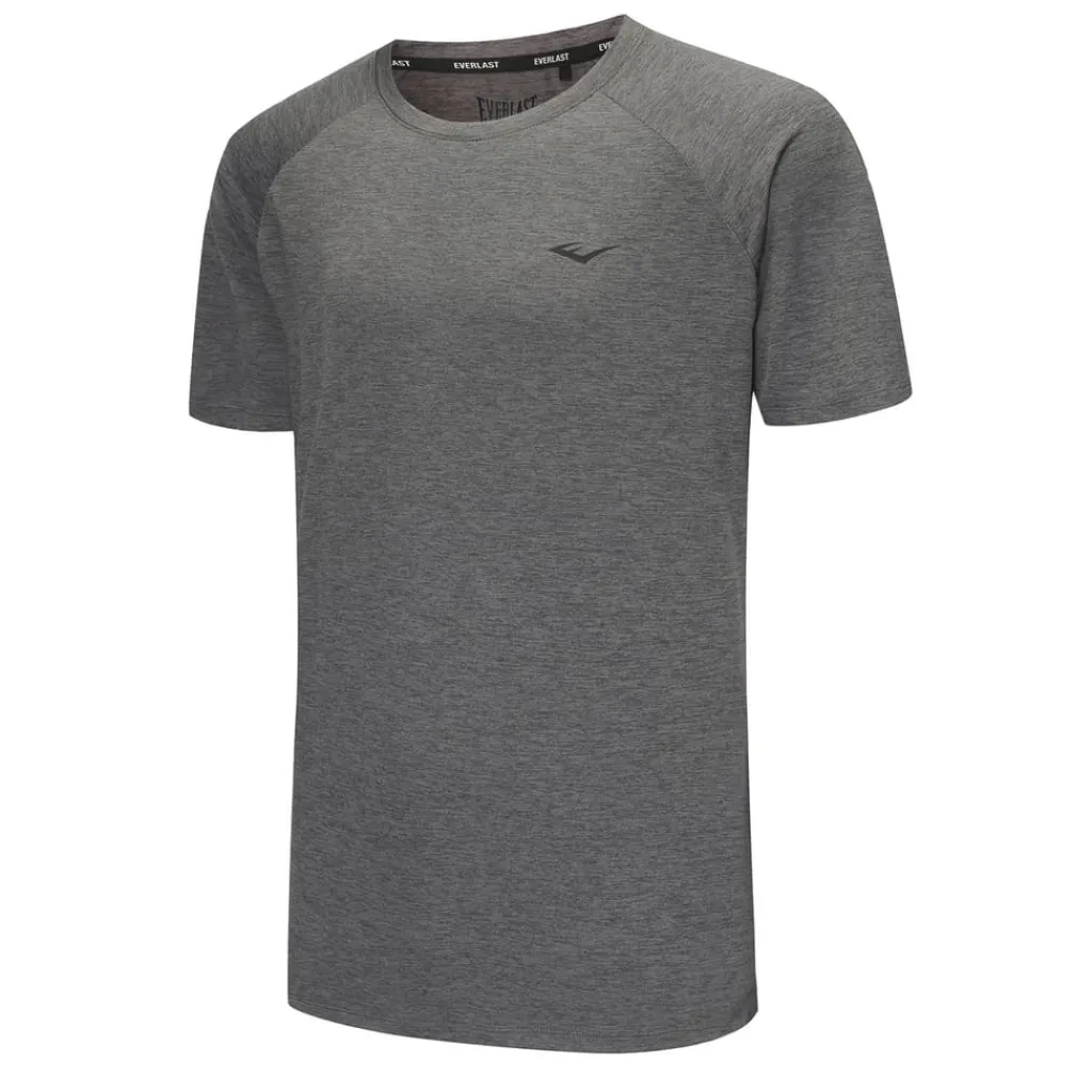 Fitness And Gymwear|Fitness And Gym Tops*Everlast Flex Crew Neck Regular Fit T-Shirt in Grey