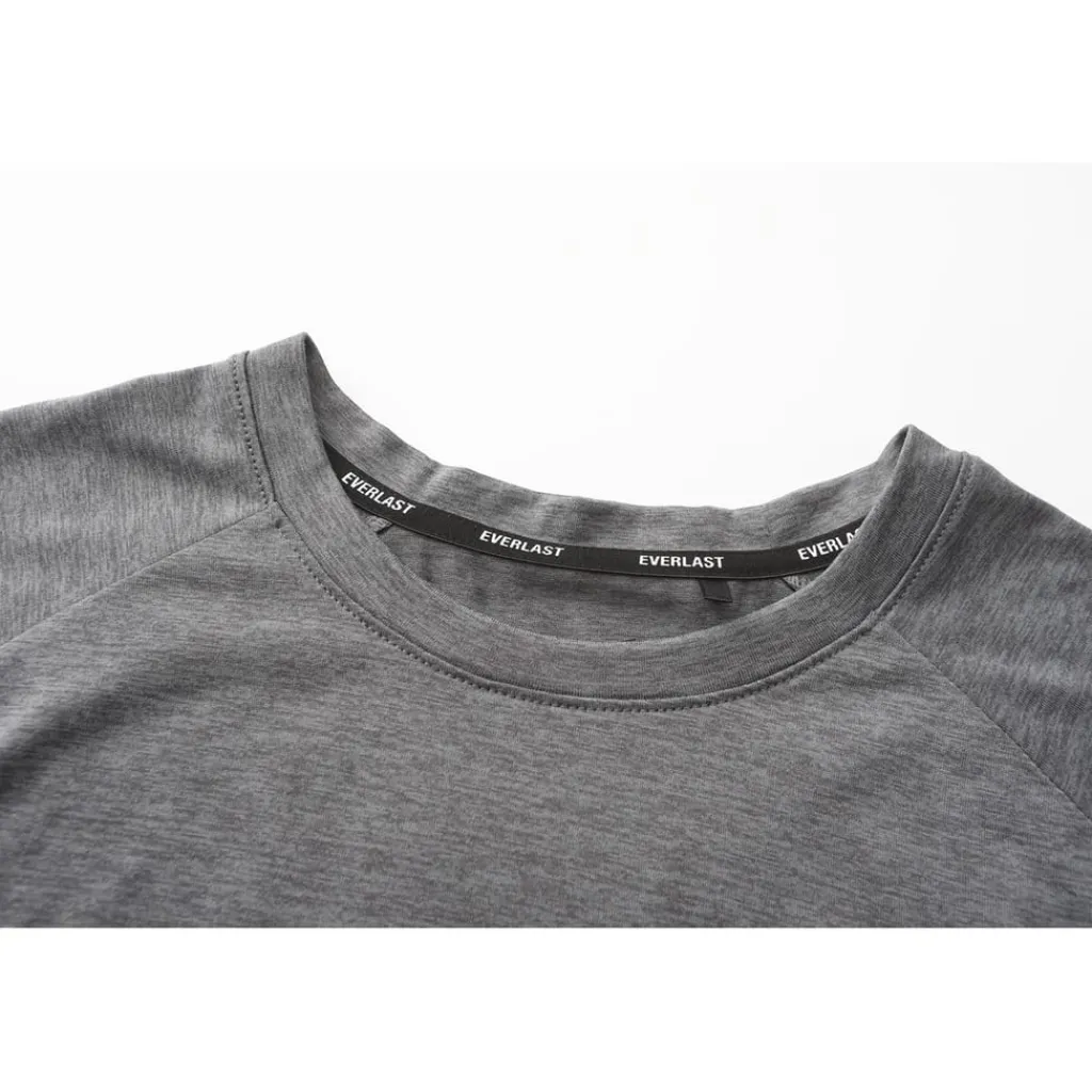 Fitness And Gymwear|Fitness And Gym Tops*Everlast Flex Crew Neck Regular Fit T-Shirt in Grey