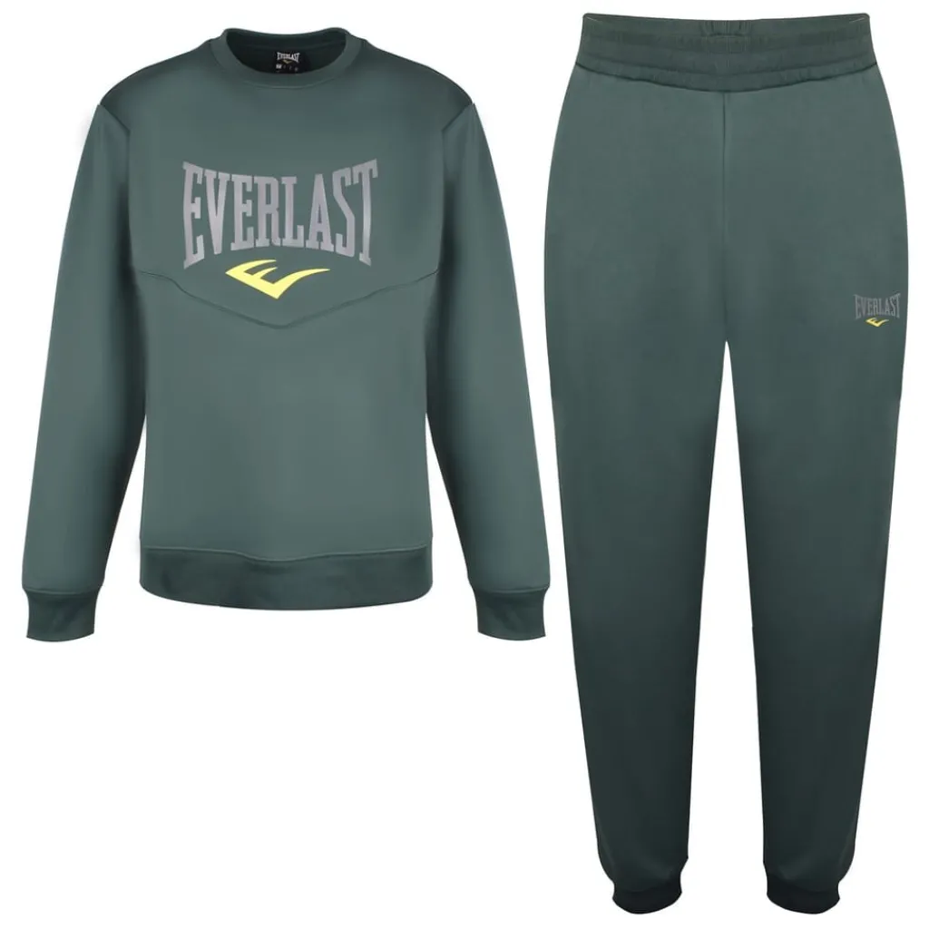 Tracksuits*Everlast Jog Set in Green