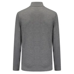 Fitness And Gym Tops*Everlast Mens Flex Quarter Zp in Grey