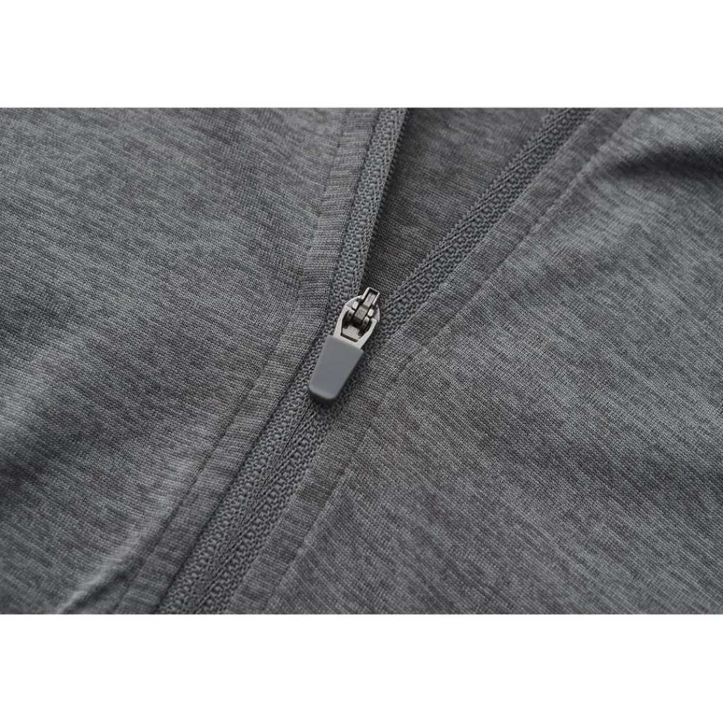 Fitness And Gym Tops*Everlast Mens Flex Quarter Zp in Grey