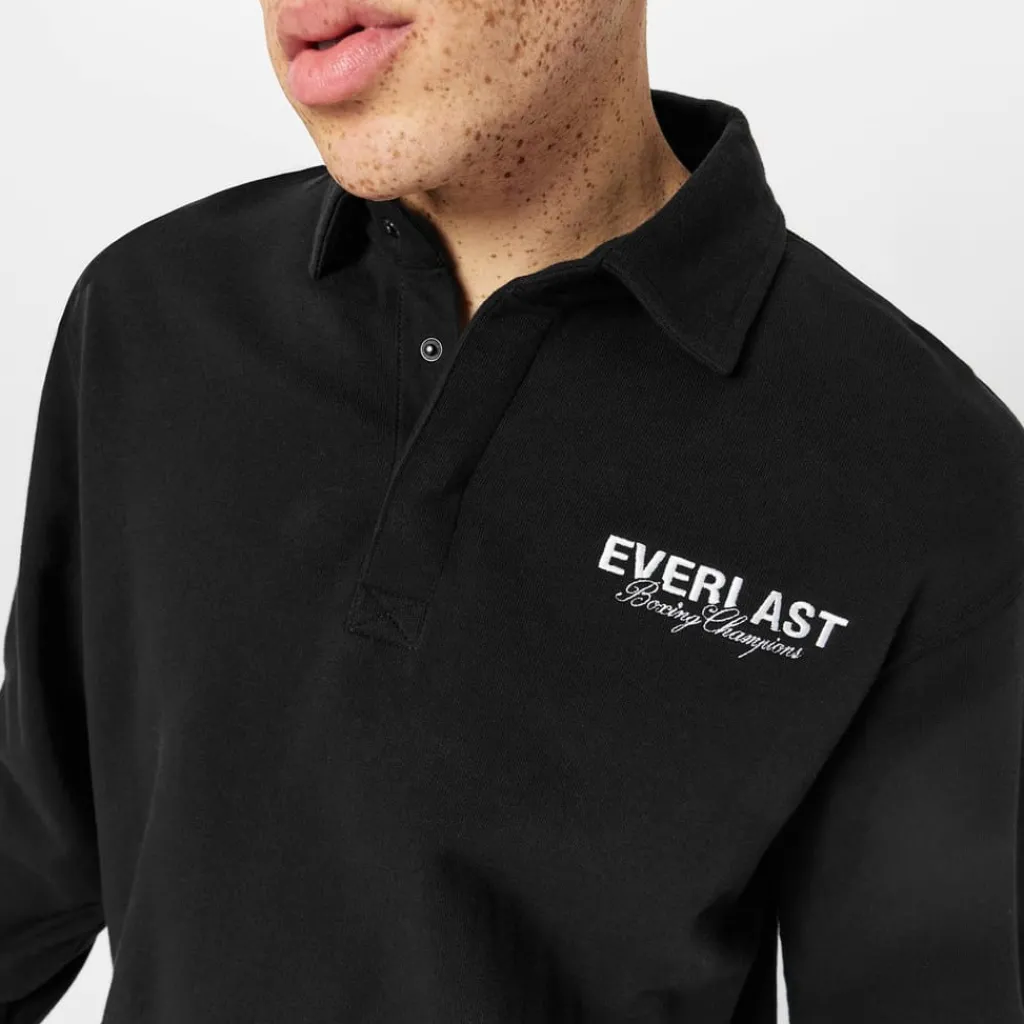 Polo Shirts*Everlast Mens Polo in Black
