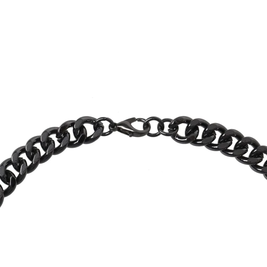 Jewellery-Watches*Fabric Curb Chain Necklace in Metallics