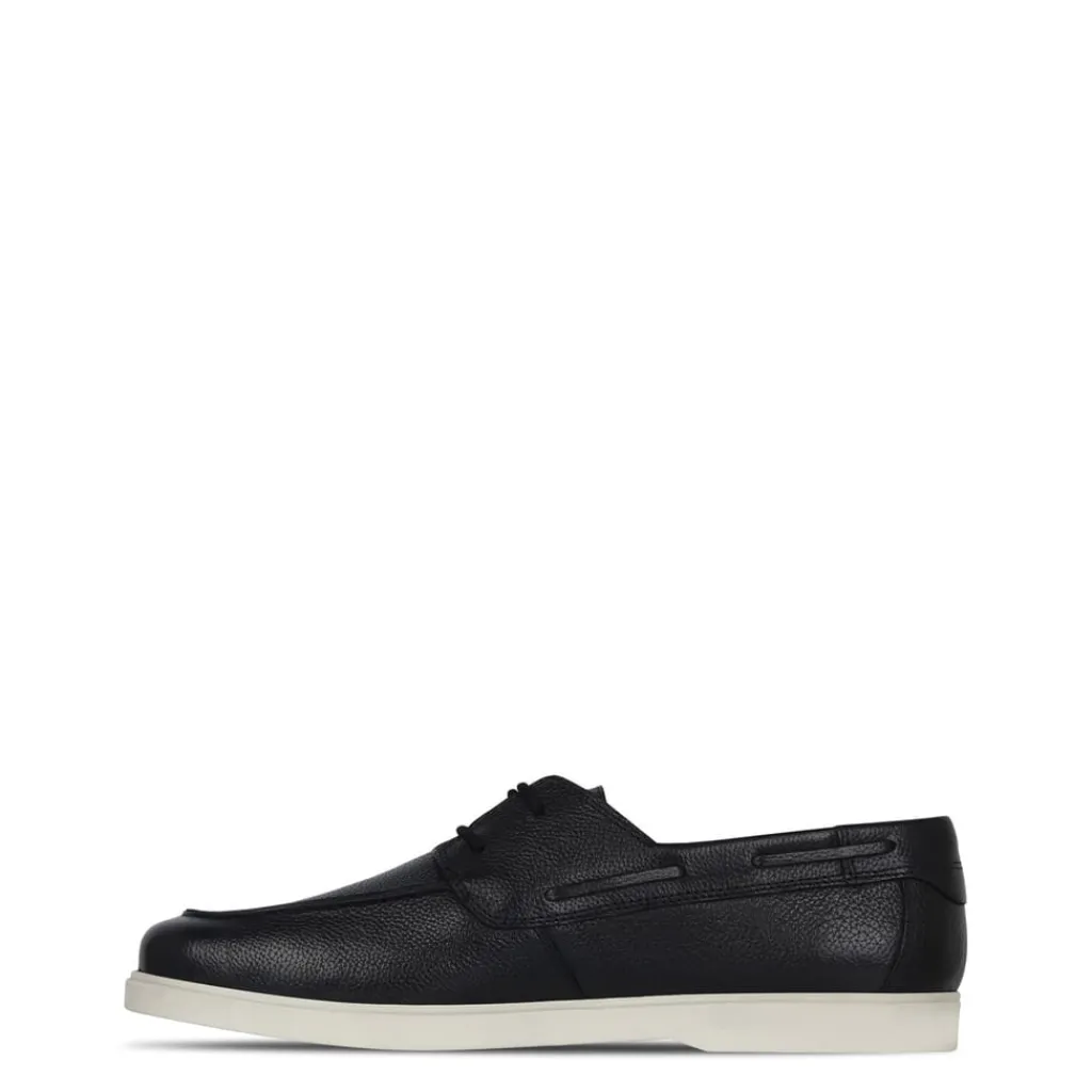 Footwear|Shoes*Fabric Leather Lace in Black