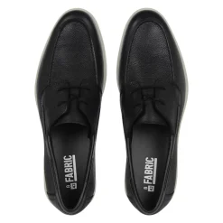 Footwear|Shoes*Fabric Leather Lace in Black