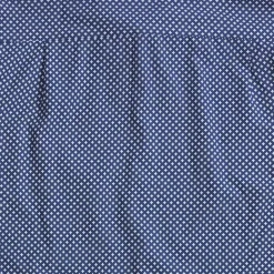 Shirts*Fabric Short Sleeve Poplin Shirt in Blue