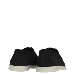 Shoes*Fabric Suede Lace up in Black