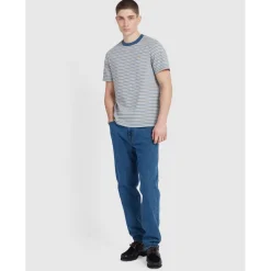 T-Shirts And Vests*Farah Danny Stripe T-Shirt in Grey