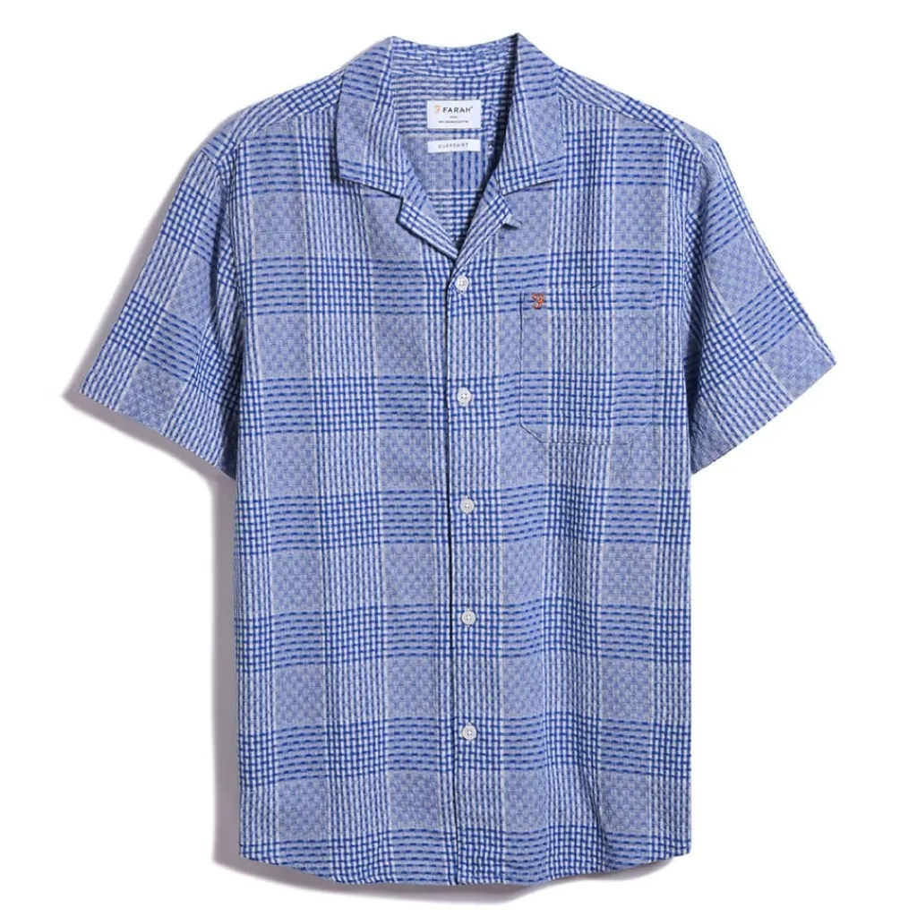 Shirts*Farah Exodus Shirt in Blue