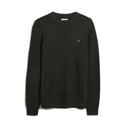 Knitwear*Farah Foraker Crewneck Sweatshirt in Black