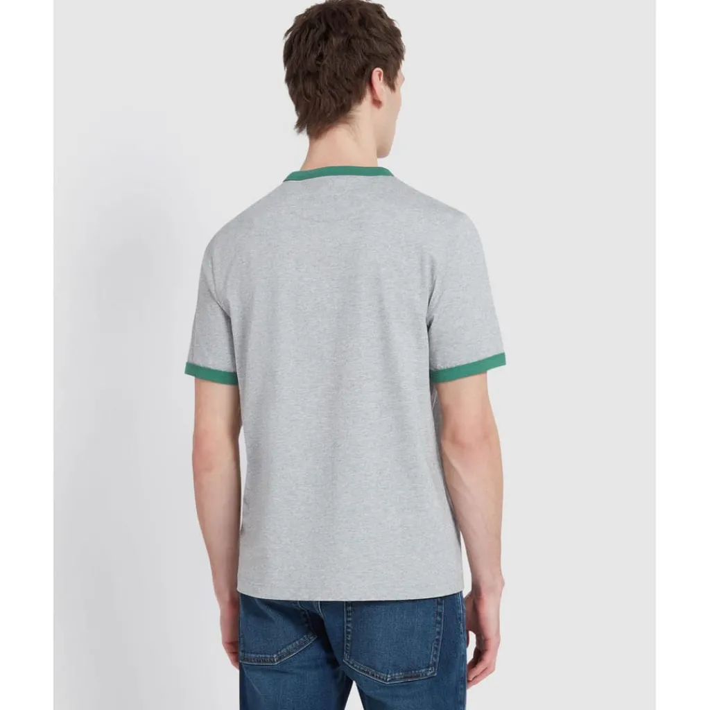 T-Shirts And Vests*Farah Groves Ringer T-Shirt in Grey