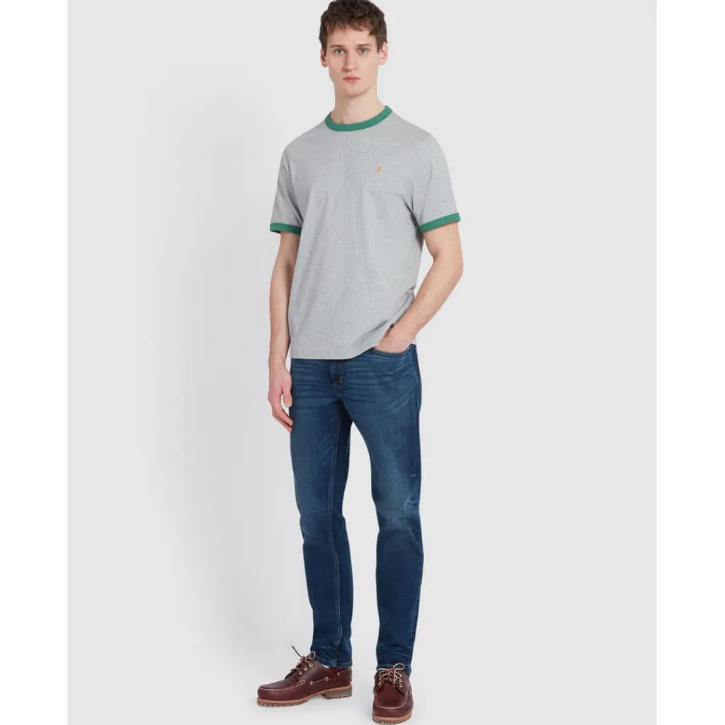 T-Shirts And Vests*Farah Groves Ringer T-Shirt in Grey