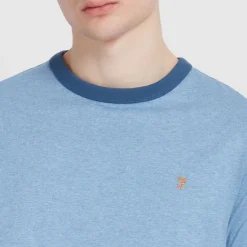 T-Shirts And Vests*Farah Groves Ringer T-Shirt in Blue