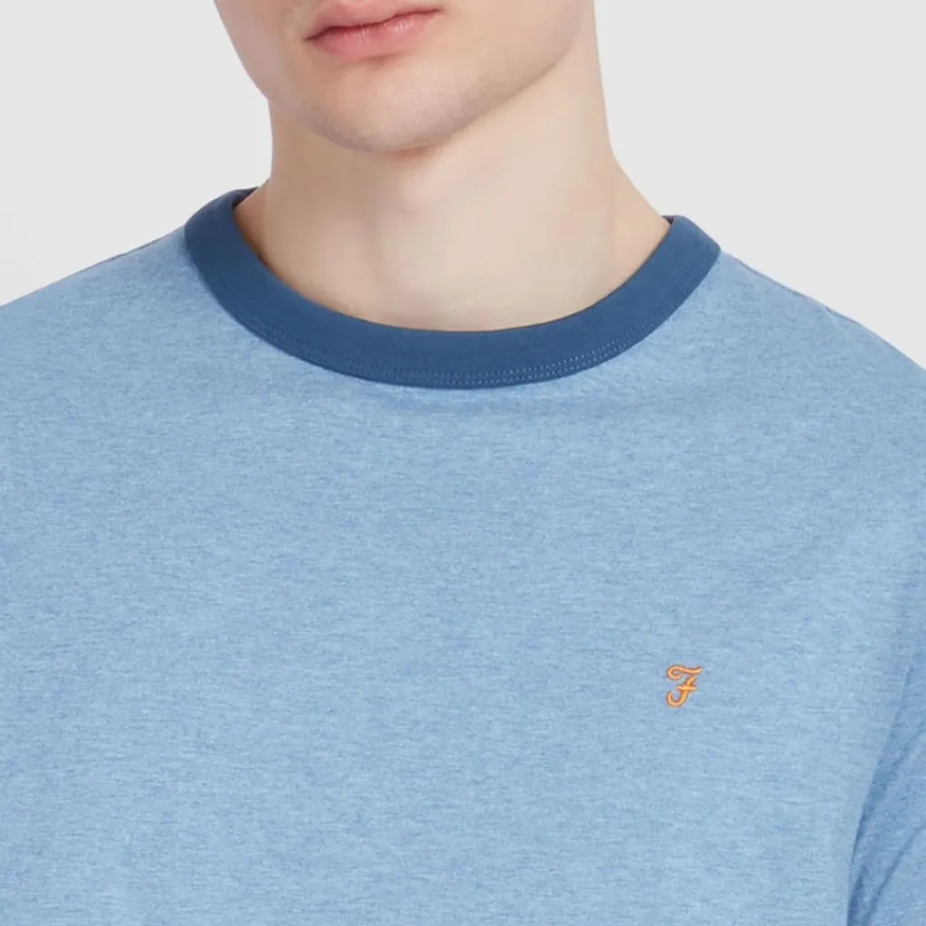 T-Shirts And Vests*Farah Groves Ringer T-Shirt in Blue