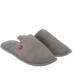 Slippers|Footwear*Farah Mens Cullinan Mule Slippers in Grey
