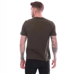 T-Shirts And Vests*Farah Mens Dean Short Sleeve T-Shirt in olive