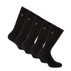 Gifts|Underwear And Socks*Farah Mens Kinley 5 Pack Dres Socks in Black