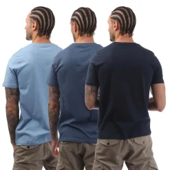Underwear And Socks|T-Shirts And Vests*Farah Mens Labo 3 Pack T-Shirt in Blue
