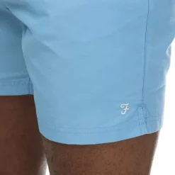 Shorts*Farah Mens Owen Plain Swim Short in Blue