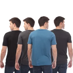 Underwear And Socks|T-Shirts And Vests*Farah Mens Ryman 3 Pack Lounge T-Shirts in Navy