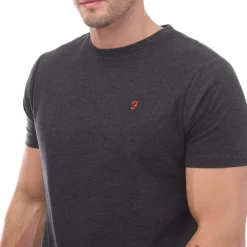 Underwear And Socks|T-Shirts And Vests*Farah Mens Ryman 3 Pack Lounge T-Shirts in Navy