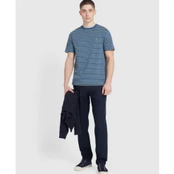 T-Shirts And Vests*Farah Oakland Stripe T-Shirt in Grey