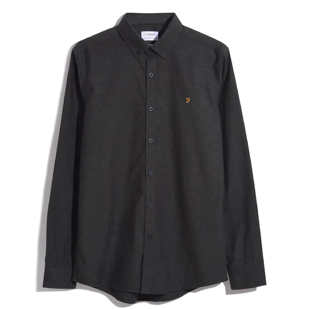Shirts*Farah Steen Slim-Fit Shirt in Green