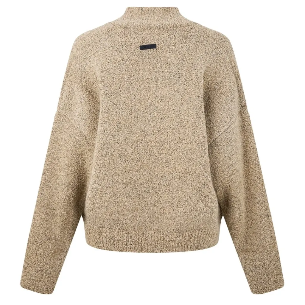 Knitwear*Fear Of God Overlapped V Neck Sweater in Beige