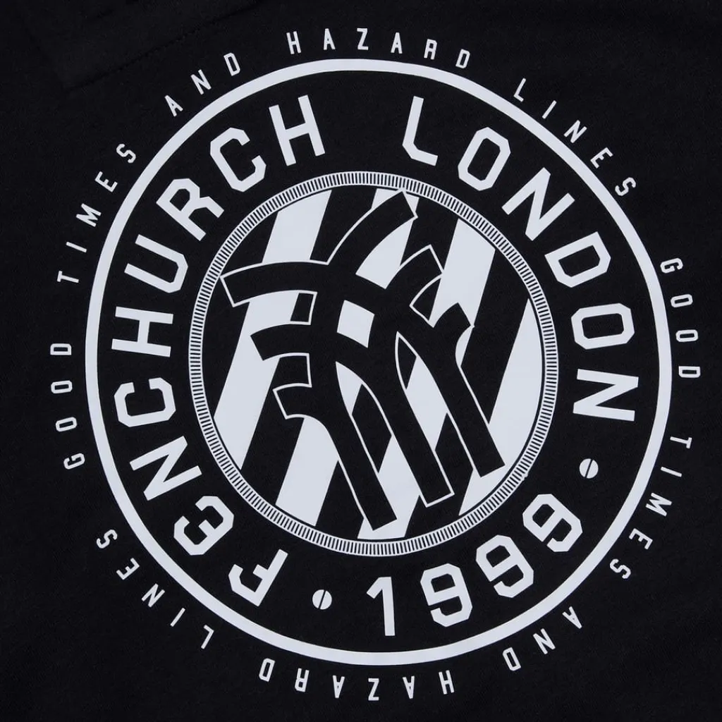 Hoodies*Fenchurch Hazard Hoody in Black
