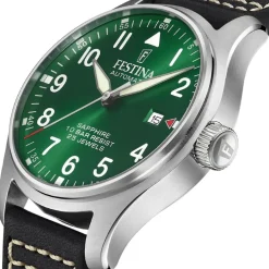 Jewellery-Watches*Festina Pilot Swiss Made Auto Watch in Multi