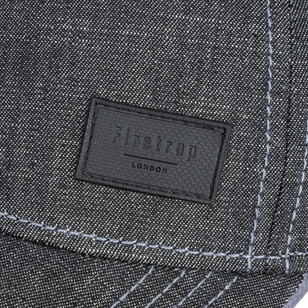 Caps-Hats*Firetrap Canvasas Cap Adults in Blue
